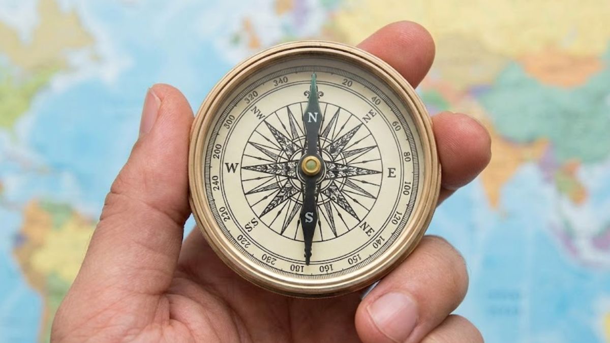 A compass pointing the way for support.