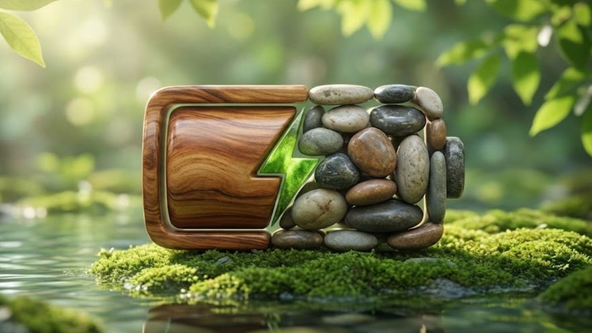 A conceptual image of a battery recharging representing the body recovering through sleep.